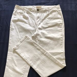 White jeans